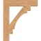 Ekena Millwork Merced Block Smooth Bracket, Western Red Cedar, 5 1/2"W x 32"D x 38"H BKT06X32X38MRC05SWR - alternate 2